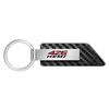 HEMI 426 Carbon Fiber Texture Black PU Leather Strap Key Chain