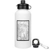 Azeeda 600ml 'Greenhouse Ghosts' Reusable Water/Drinks Bottle (WT00083921)