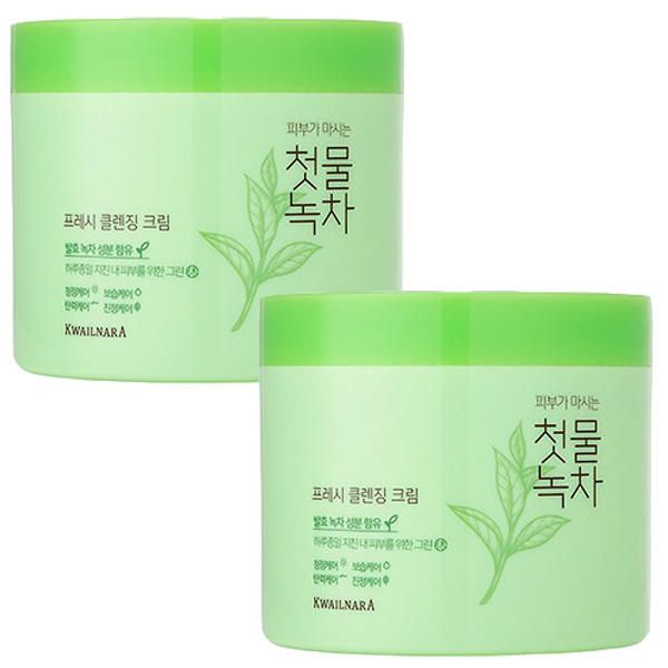 Kwaulnara First Water Green Tea Fresh Cleansing Cream (2)