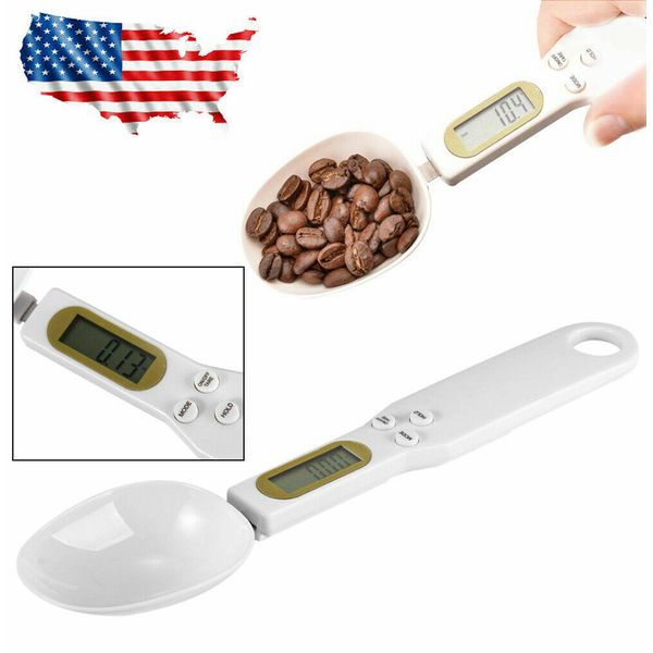 Precise Kitchen Digital LCD Display Measuring Spoon Electronic Weight Scales US