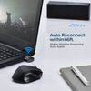 CGZZ Bluetooth 5.0 Adapter, Bluetooth Adapter PC, Bluetooth Dongle, for PC Desktop Laptop, Supports Windows 10/8.1/8/7, Linux