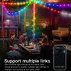 33ft 100LED Smart Fairy String Lights with Remote Control for Xmas Party Home