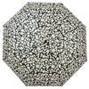 Thingimijigs Ladies Compact Mini Umbrella - Black Daisy Design