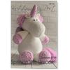 Knitting by Post Knitting Pattern Sprinkle The Unicorn Soft Toy from