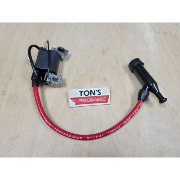 Ton's Predator Performance Coil kart racing ALL COPPER NO Rev Limit Red 7mm wire