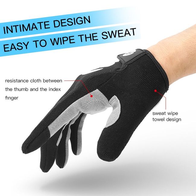 Women's Anti-slip Shock-resistant Breathable Sports Gloves