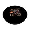Obsessed With RPGs TableTop Roleplaying Games - Roleplaying PopSockets Swappable PopGrip