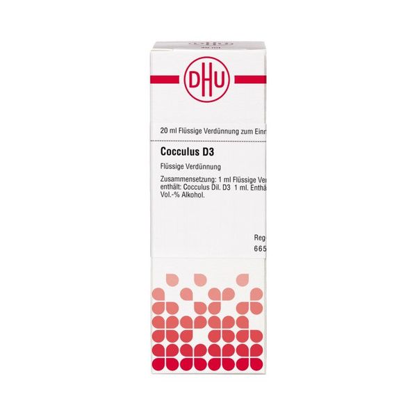 Cocculus D3 DHU Dilution, 20 ml Lösung