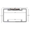 Backup Camera Rearview License Plate Frame for Dual XDVD176
