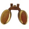 RAParts C85-28 One New Fuel System Float for Zenith Carburetors Brass Float Oval Chambers