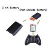 Dogxiong 10 Pcs Battery Pack Cover Case Compatible with Xbox360 Wireless Controller(5×Black + 5×White)