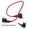 Repair Fuel Pump Relay Bypass Cable for 2011-2013 Dodge Caravan (Red)