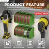Professional Sanding Discs Tool Storage Boxes Set - Efficient Organization, Offset Snap-On Connection, Grit Classification, Space-Saving Design, Versatile Application - 8 Boxes