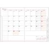 Daigo E8838 Planner, 2025 Schedule Book, Appointment, Weekly Indigo, Starts March 2025