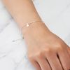Philip Jones Sterling Silver Star Charm Bracelet