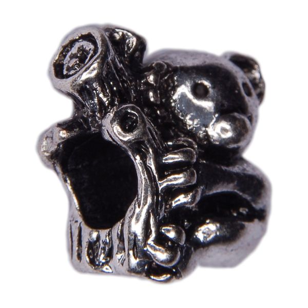 Bracelet Charm Antique Silver Colored Koala Bear Charm