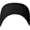 Flexfit Unisex Wooly Combed Baseballkappe, blk/blk, Kids