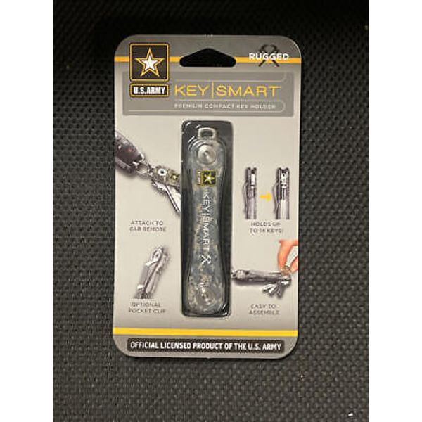 Keysmart Rugged Key Chain - Multi-Tool Key Organizer Holder w/ Bottle Opener