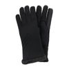 Isotoner Women's Touchscreen Chevron Winter Glove with Microluxe Lining, Large/XL, Black