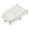 Sourcingmap 2pcs 70 x 45 x 18mm Electronic Plastic DIY Junction Box Enclosure Case Light Grey