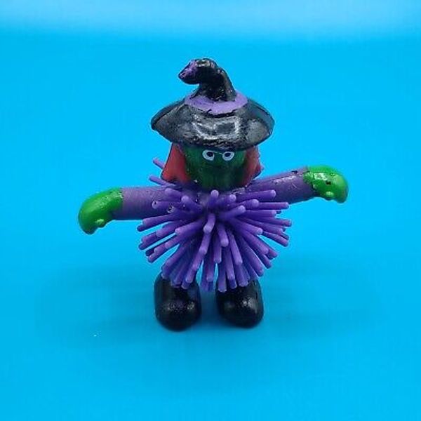 Vintage Koosh Halloween Witch Toy Figure