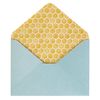 Portico Designs Bee Notecards, Gold