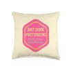 Postmenopause PERI-MENOPAUSE Funny Menopause Throw Pillow