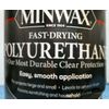 Minwax Fast-Drying Polyurethane, WARM SATIN,  32 fl. oz.  (63010) FS
