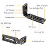 DSLR L Bracket Horizontal Vertical Camera Mount Tripod Quick Release Plate Compatible with Arca Swiss