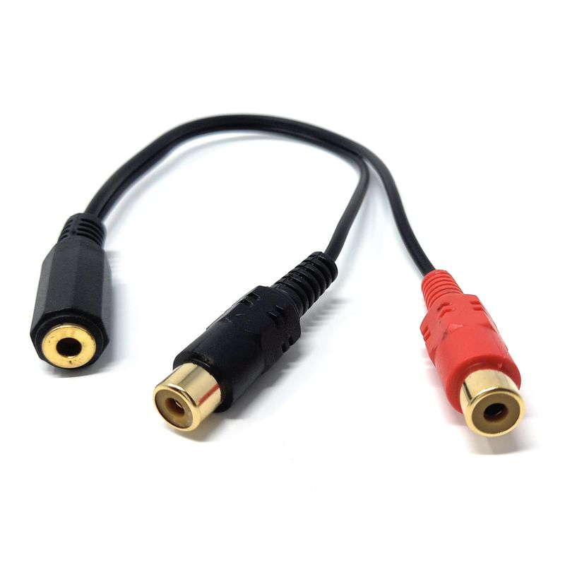 Drut Adattatore RCA Femmina-Femmina: Prolunga Cavo Audio - Singolo Accoppiatore