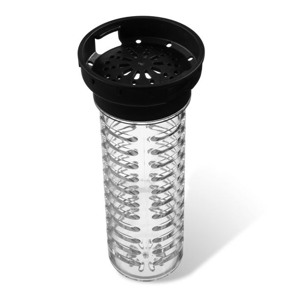 720°DGREE Original Ersatz-Früchtebehälter für Deine “uberBottle“ - Fruit-Infuser, Fruchteinsatz - Größe L passend für: 650ml, 1000ml, 1500ml, 2000ml & 2300ml