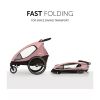 Hauck Dryk Duo Bike Trailer Rose
