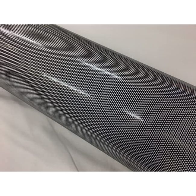 Mesh Sheet, Auto Glass, Rear Window Glass, 41.3 x 19.7 inches (105 x 50 cm), Car Light Lens Film