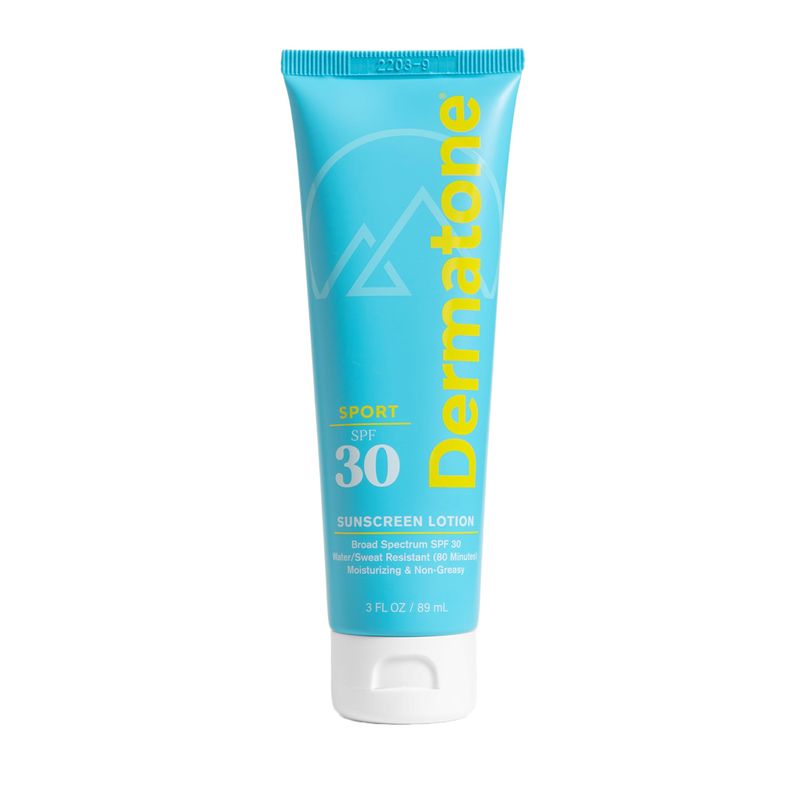 Dermatone Sport Sunscreen Lotion SPF 30 | Water Resistant (80 min ...