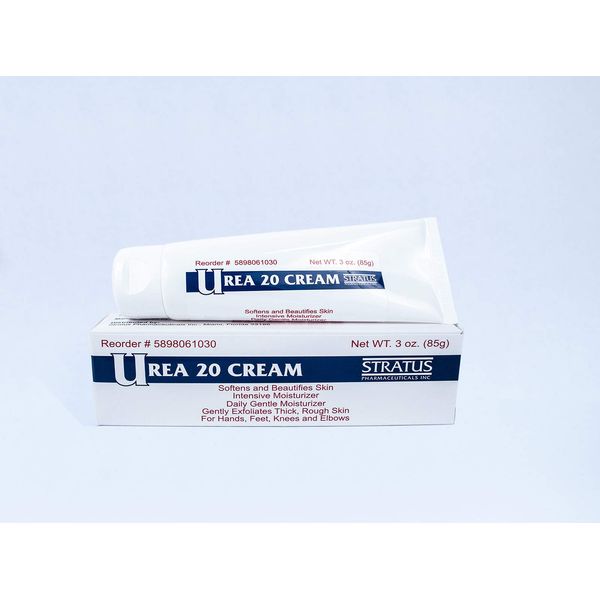 Urea 20 Cream 3 oz by Stratus Pharmaceuticals Inc