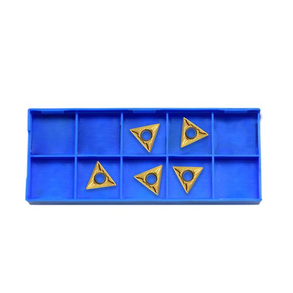 Shars 5 Pc TPGT 322 Tin Coated 5C Insert 404-2658(5) !(