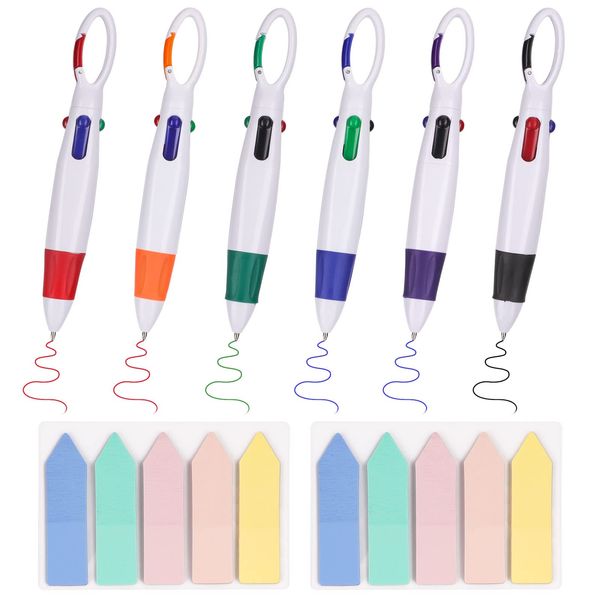 Multi Coloured Pens All In One (White- 4 IN 1)