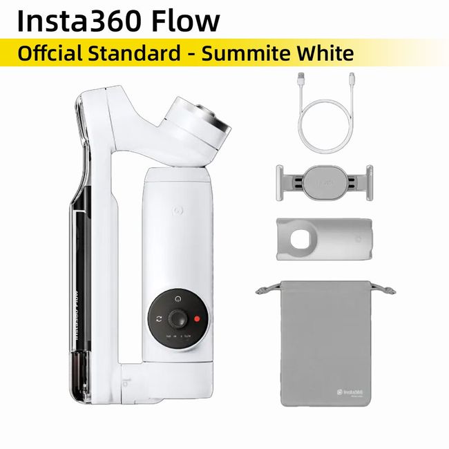 Insta360 Flow AI-Powered Smartphone 3-Axis Stabilizer Face Tracking Phone  Gimbal