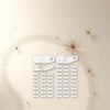 ZhangyiHot 50pcs White Plastic Curtain Hooks