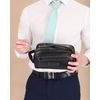 Steve Madden Men's Travel Kit, Black, One Size