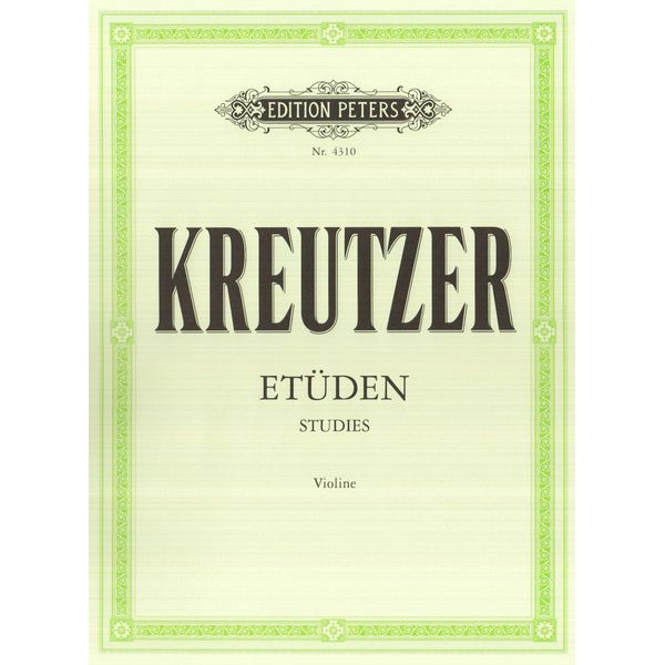 42 Etüden (Capricen): für Violine Solo