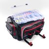 Heavy Duty Waterproof Tackle Bag W/ Quick Access Storage & StowAway Boxes New