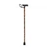 NRS Folding Walking Stick Red Floral