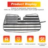 US Flag Front Window Visor Sun Windshield Sunshade Cover For Jaguar F-TYPE 13+