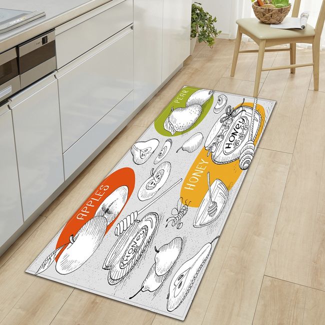 Kitchen Mat Home Entrance Doormat Bedroom Living Room Bedside