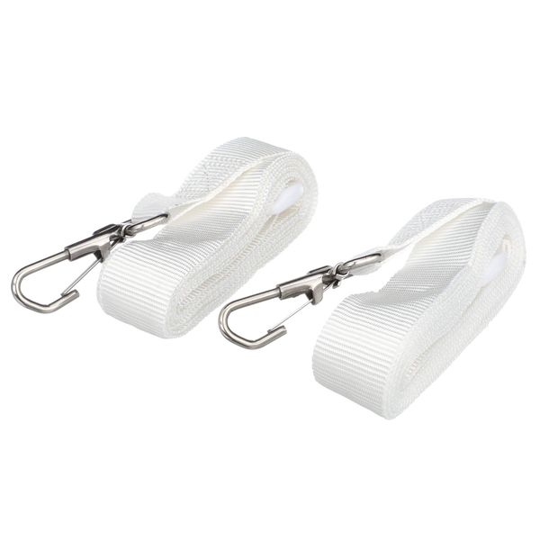 Seachoice 50–78801 Adjustable Straps for Bimini Awning, White, 2.4 m