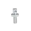 Throttle Linkage Cable Adapter Stud Kit Replace 8009 for Chevrolet 1977 and later, 10-32 x 3/8 Thread (1Pcs)