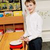 A-Star Mini Floor Tom Drum for Ages 3+, 20cm Diameter, 9cm High, with Beaters