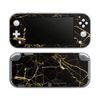 DeinDesign Skin Compatible with Nintendo Switch Lite Film Sticker Marble Black Pattern