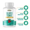 Gluco Tonic- Blood Support- 5 Bottles- 300 Capsules